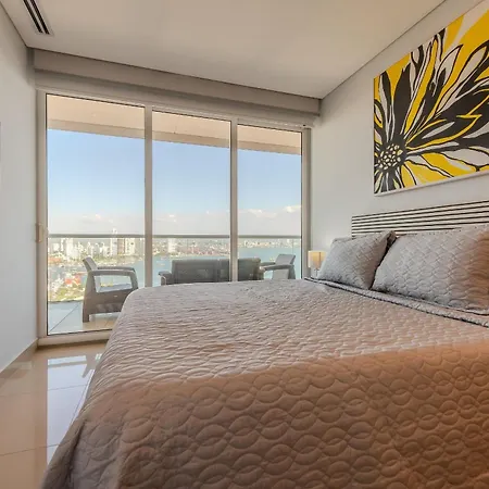 H2-luxurious 2 Bedroom / 16th F - Bocagrande Apartamento Cartagena