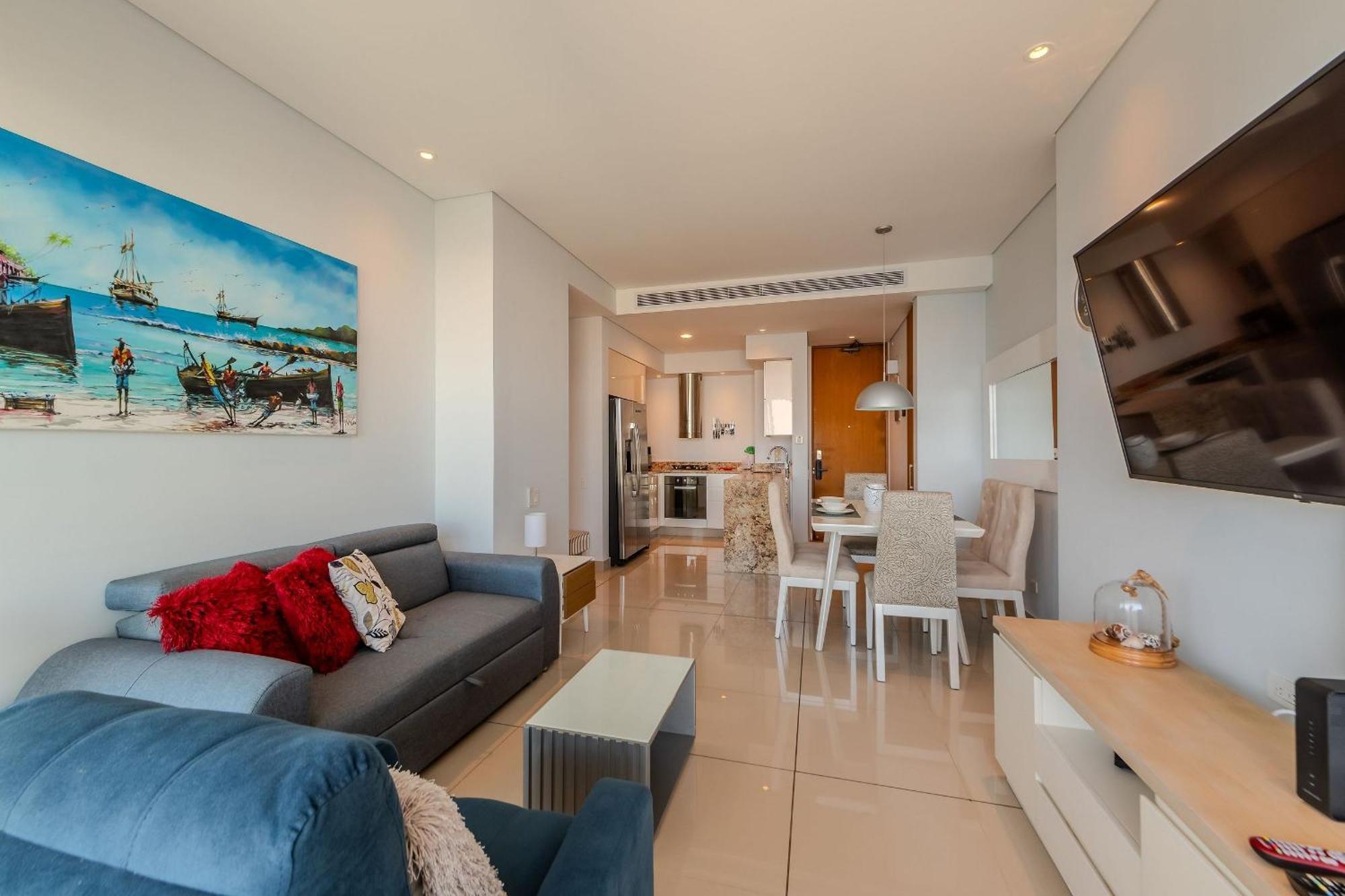 H2-luxurious 2 Bedroom / 16th F - Bocagrande Cartagena