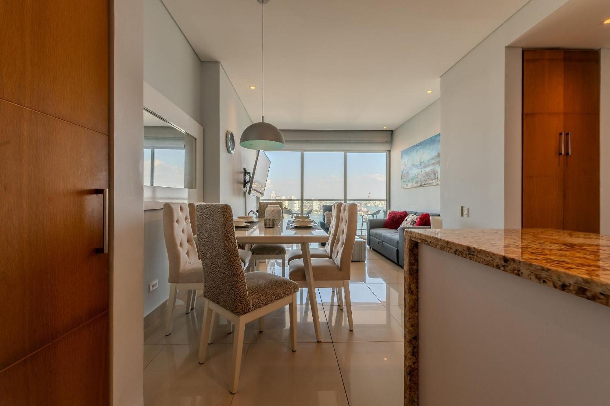 H2-luxurious 2 Bedroom / 16th F - Bocagrande Apartamento Cartagena